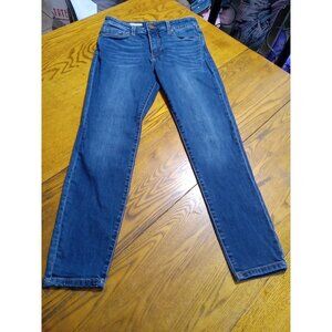 KUT FROM THE KLOTH  Jeans Womens 8 BLUE CARLO ANKLE Preowned Summer Skinny ??